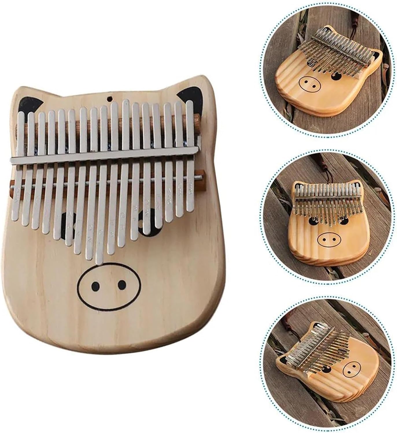 Beginners Kalimba Kalimba Thumb Piano Portable Wooden Instrument