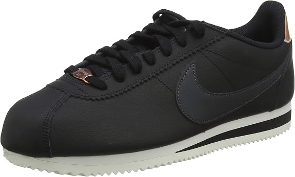 Nike Cortez - Zapatillas de deporte para mujer, de piel, con cordones,  color negro, talla 10 : Ropa, Zapatos y Joyería - Amazon.com