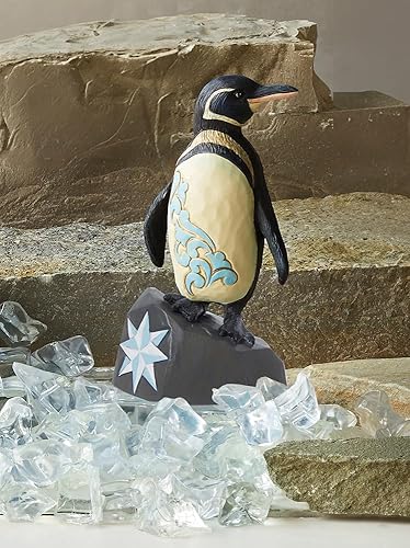 Vista 2 de Enesco Jim Shore - Figura de pingüino de Galápagos, colección Animal Planet, 6 pulgadas de alto