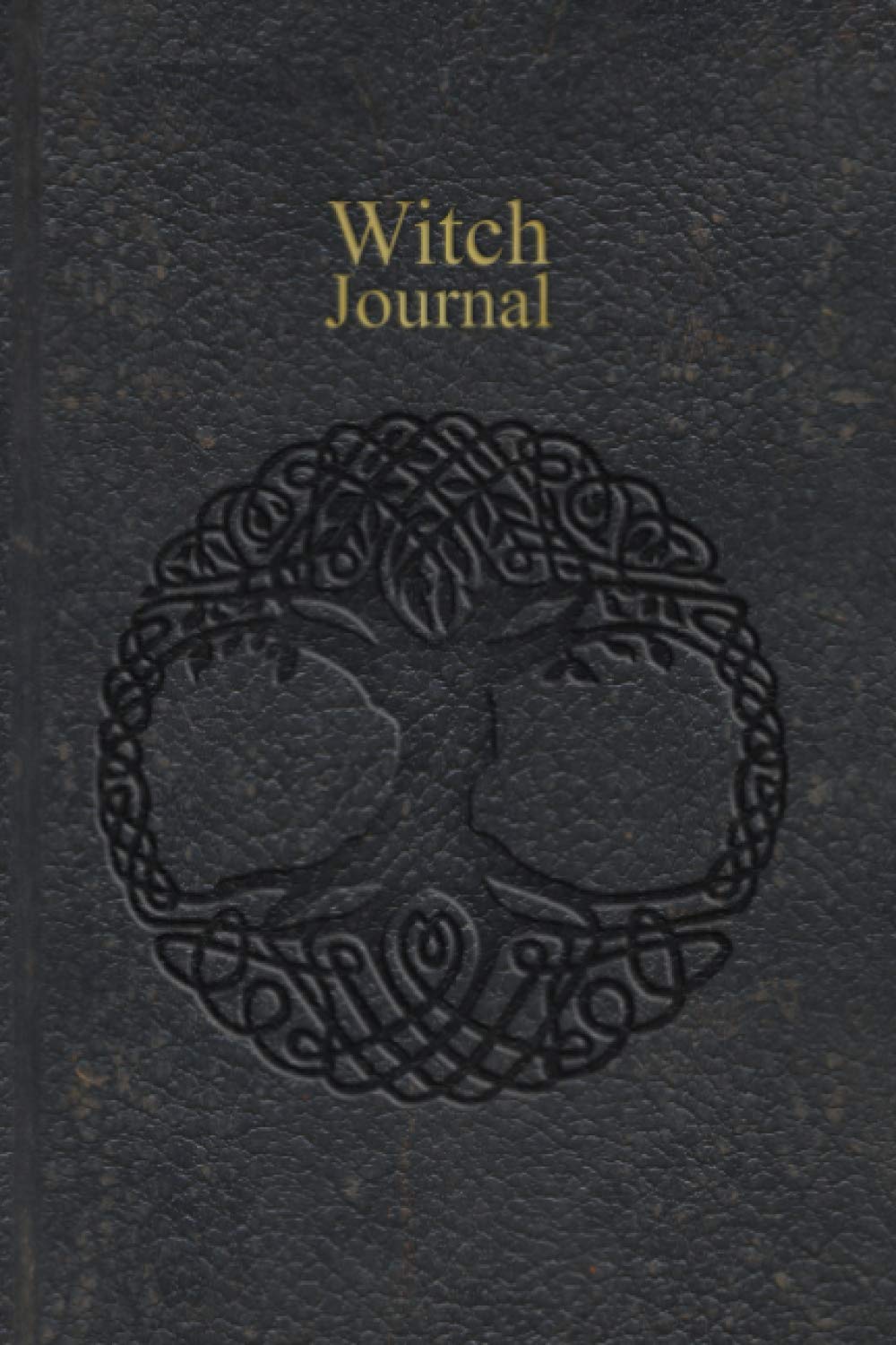 Witch Journal: Wicca Gift, Lined Notebook 200 Pages 6 x 9 (Black Leather No.3)
