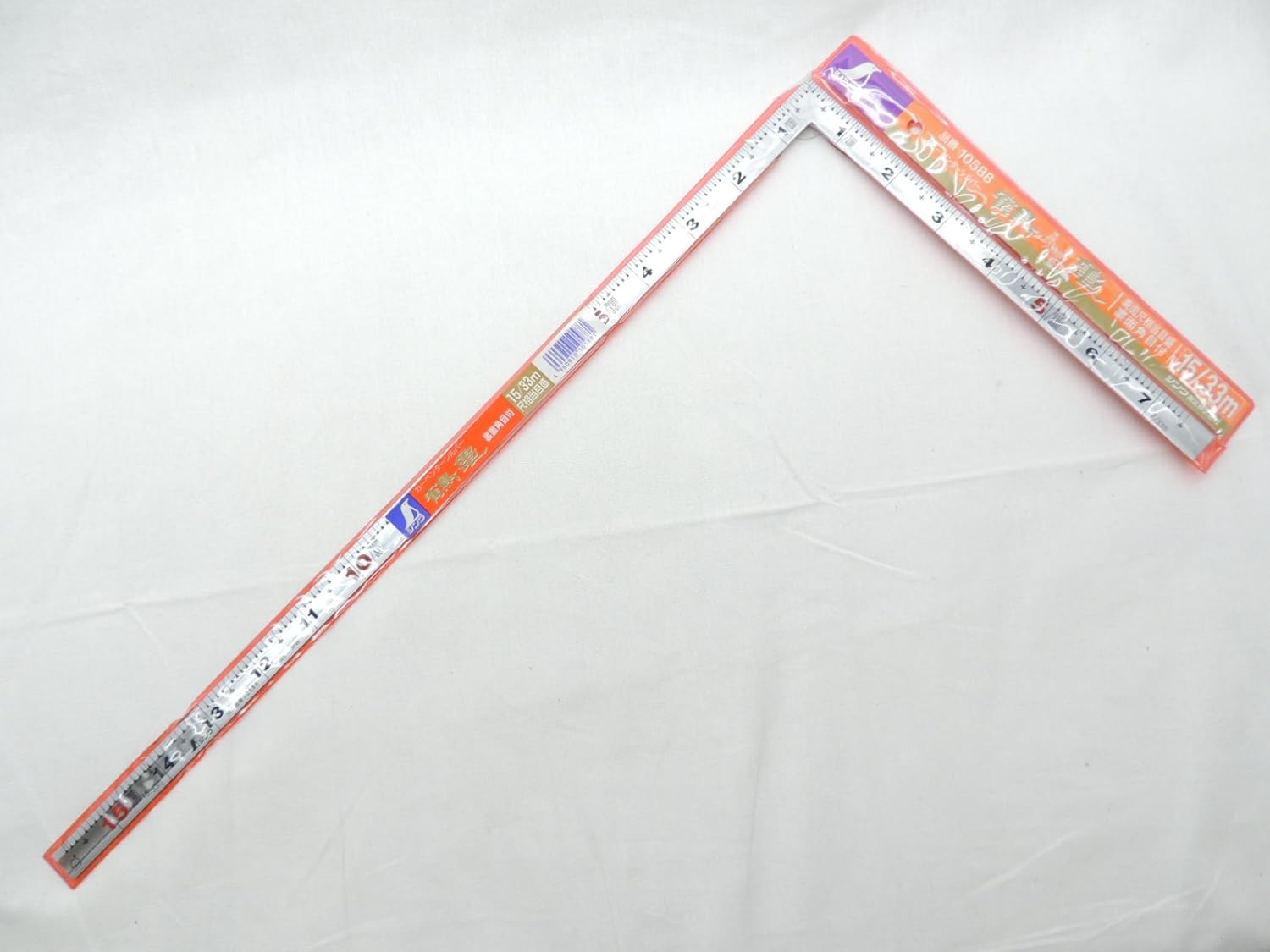 Shinwa Sokutei 10286 Curve Scale, Thick Back, Square Point, JIS Silver, 11.8 inches (30 cm)