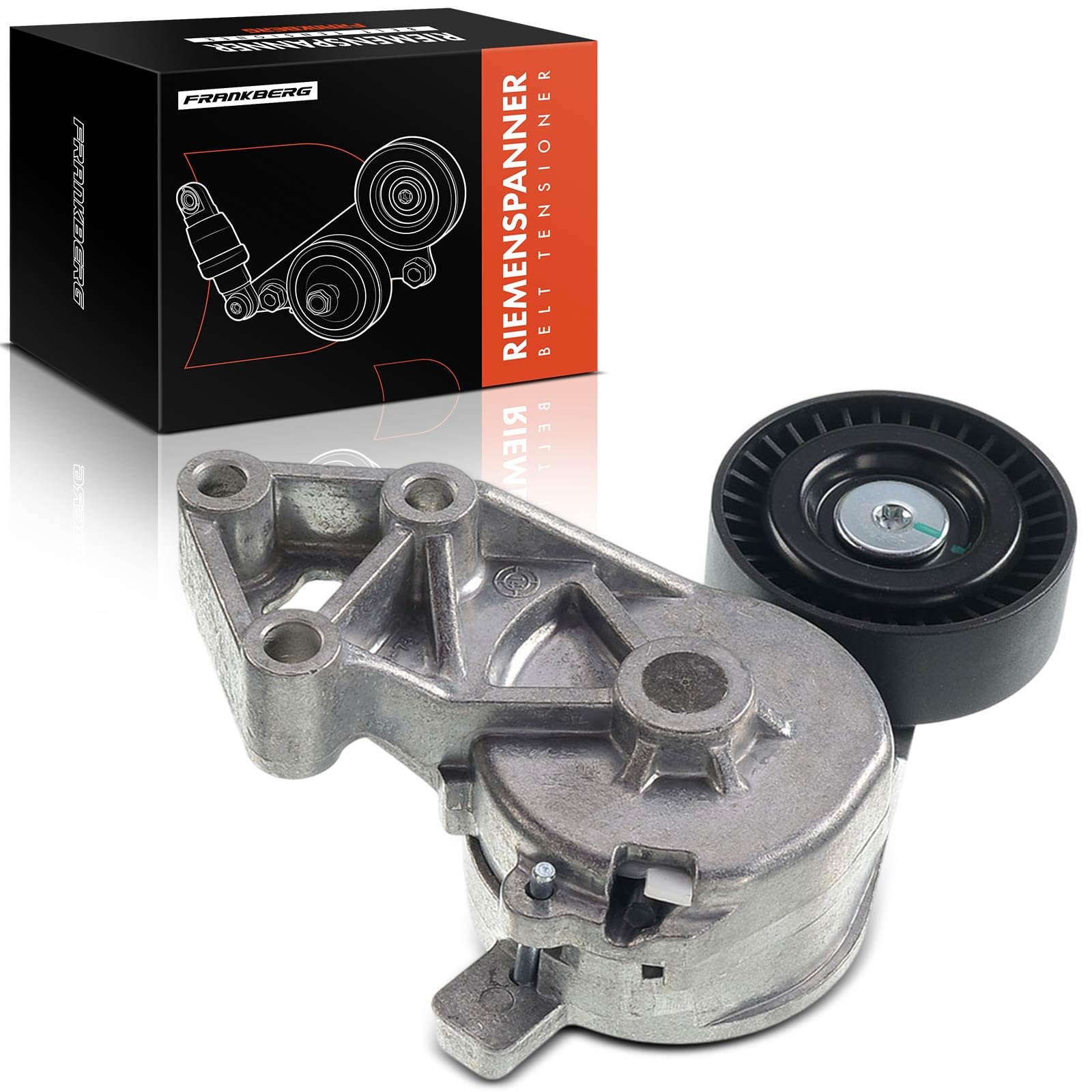 Frankberg Belt Tensioner Compatible with A3 8L1 Galaxy WGR Toledo II 1M2 Octavia I 1U2 B.o.r.a 1J2 Golf IV 1J1 1.9L 2.0L 1995-2015 038903315F