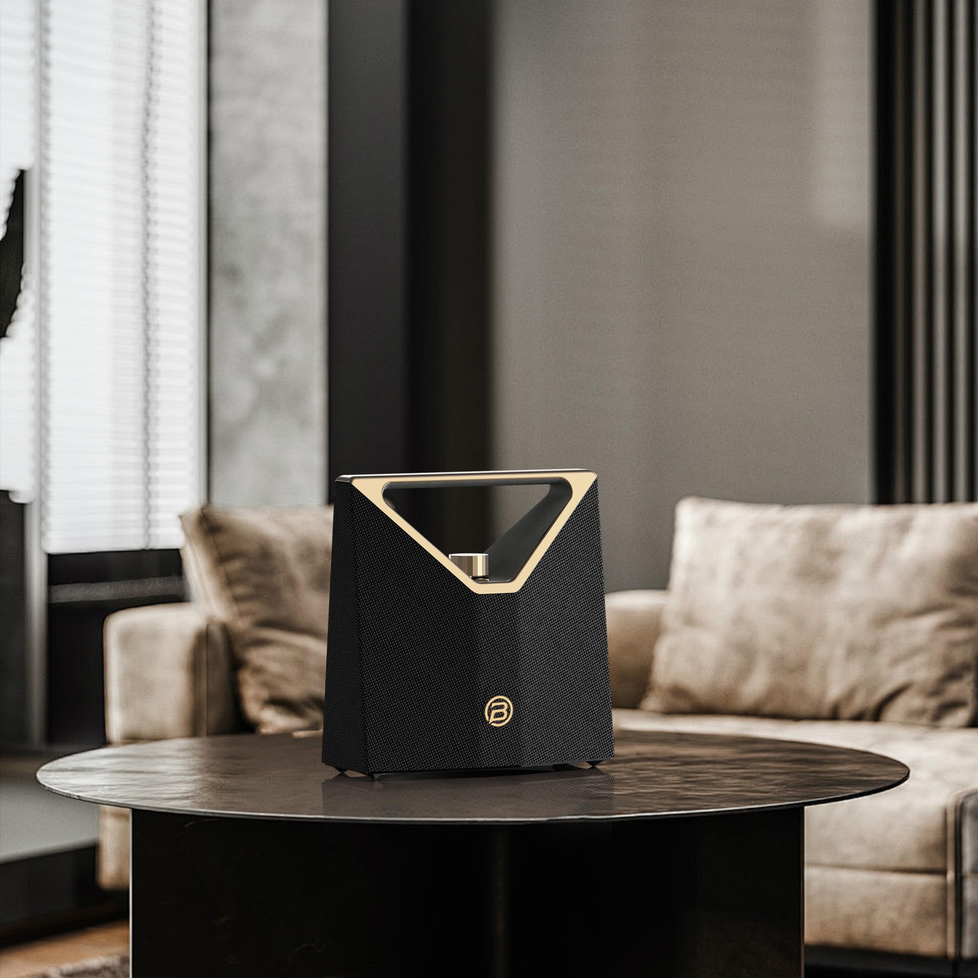BUGANI Brief Plus - Altavoz Bluetooth potente y portátil, 80 W | Autonomía Reproducción 12 horas Subwoofer Soporta Funciones AUX/USB Altavoz externo para fiestas