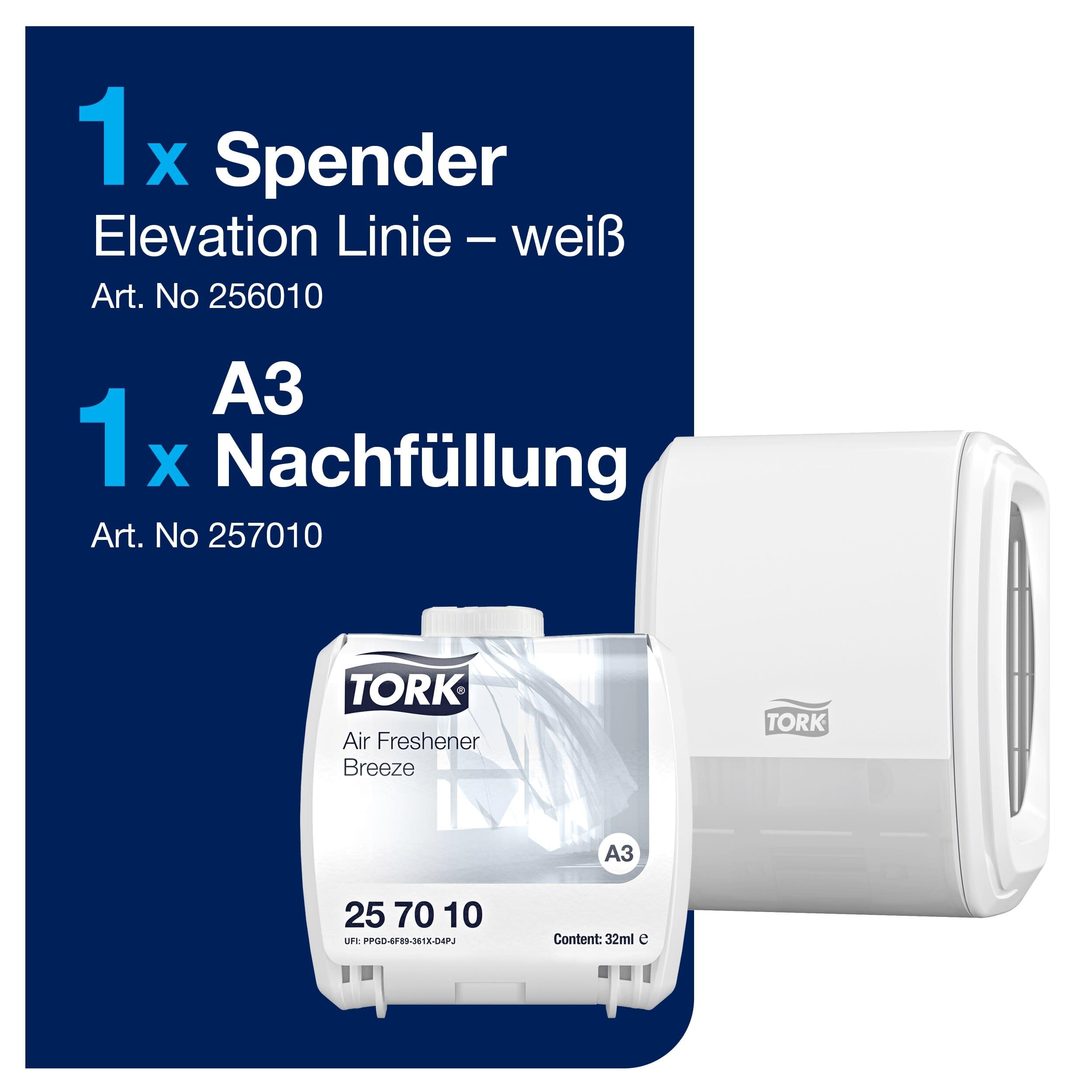 Tork Starter Pack für kontinuierlichen Lufterfrischer A3, Design, 976000