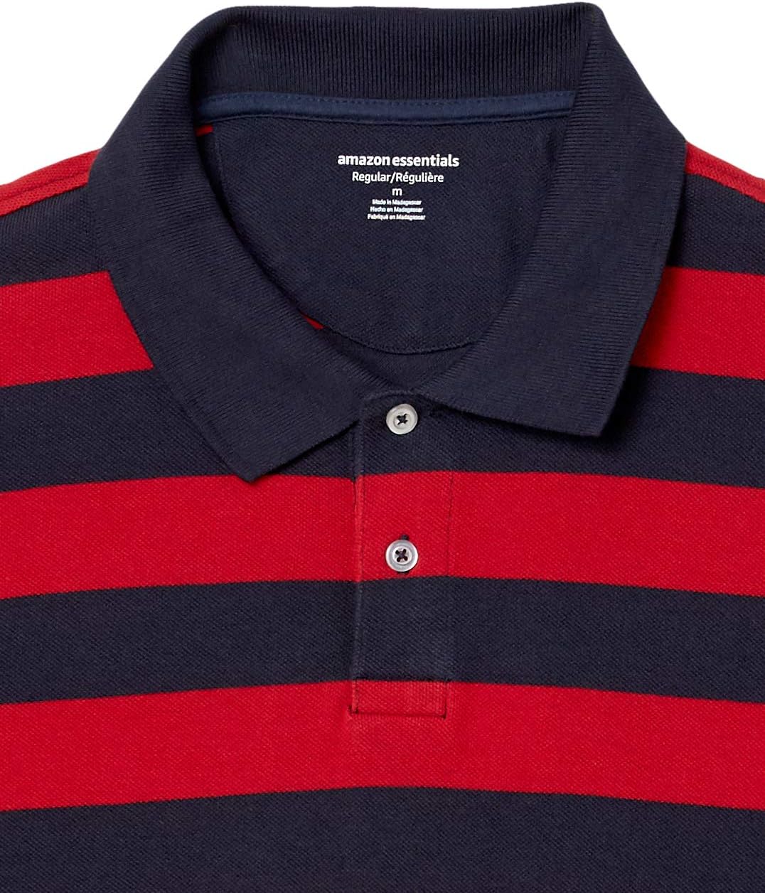 Amazon Essentials Men's Regular-Fit Cotton Pique Polo Shirt (Available in Big & Tall) - Image 7