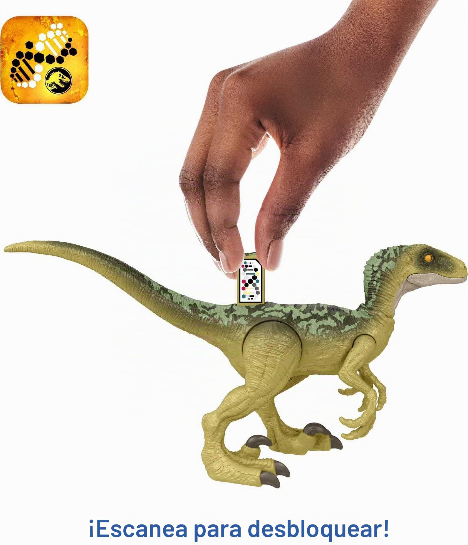 Zestaw figurek Jurassic World Człowiek + dinozaur, Velociraptor [FIGURKA]