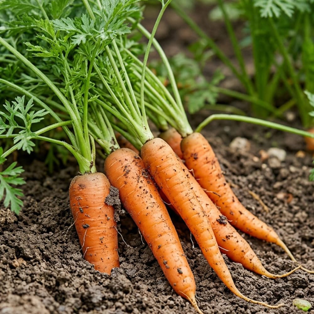 Carrot Sugarsnax 54 F1 Seeds – Extra Sweet Nantes Type – Grow as Baby or Mature Carrots - Maincrop Variety – Grow Your Own Vegetables