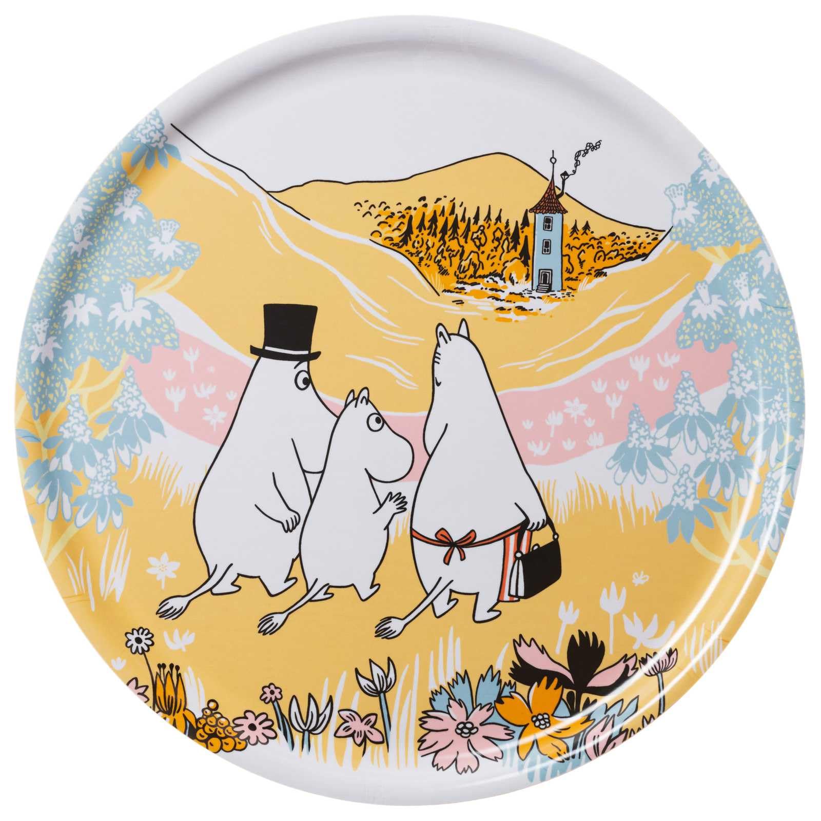 Moomin Arabia grand plateau cadeau design pour la famille
