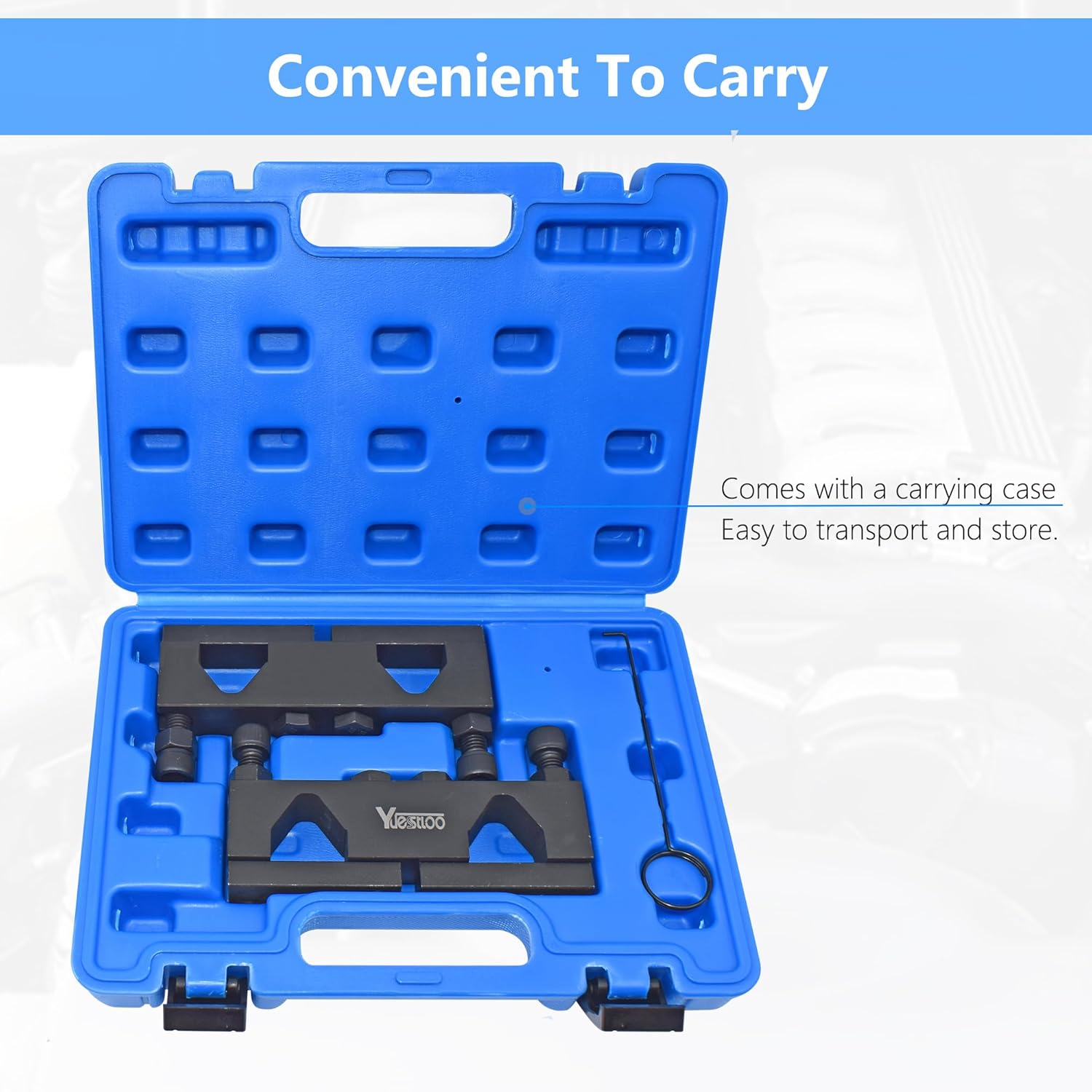 Camshaft Holding Tool Kit with Camshaft Tensioner Locking Pin, Compatible with Chrysler 3.6L Upgrade PHEV WD WK JL DT Engines, Replace 2025200090