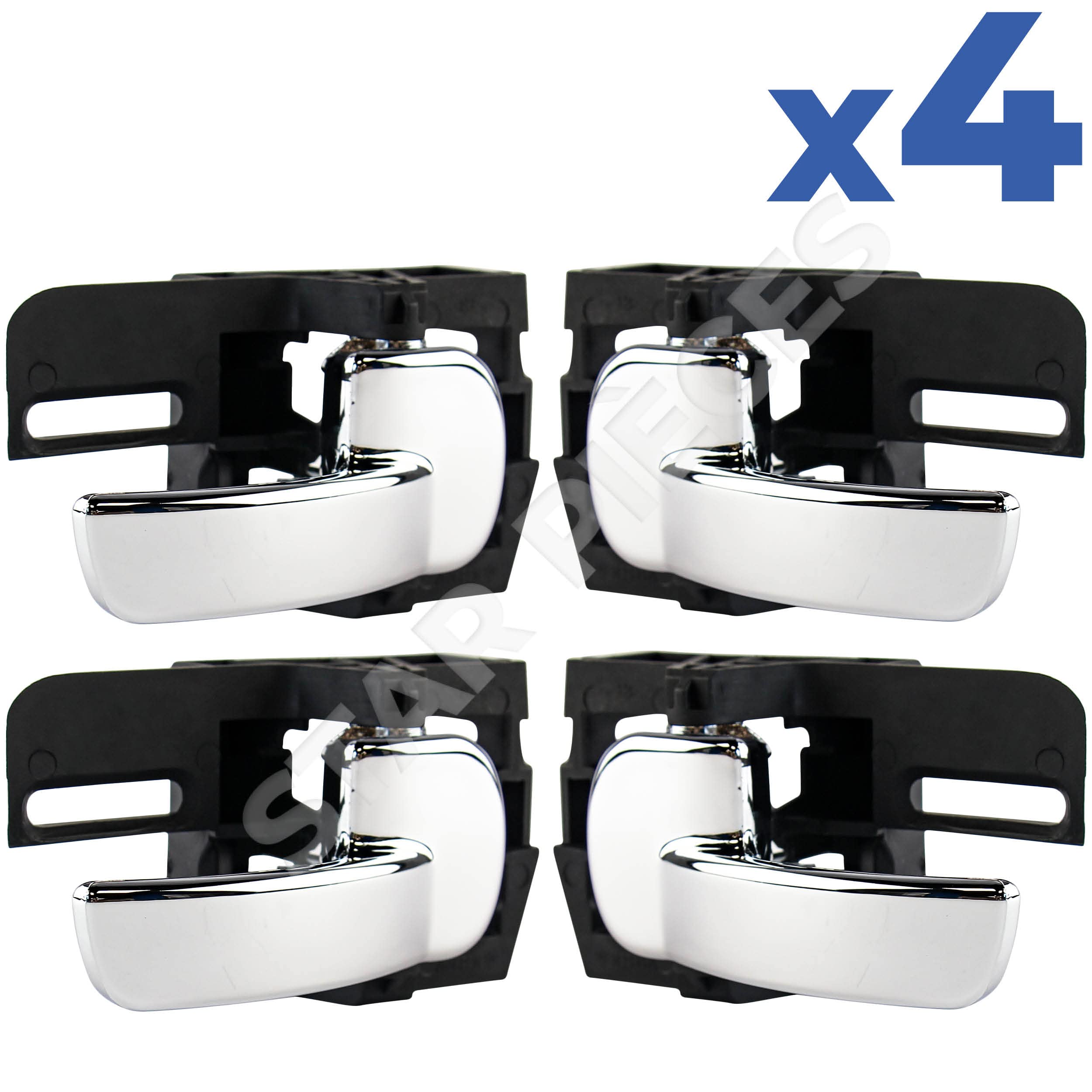 STARKIT PERFORMANCE 4 manijas de puerta compatibles para Qashqai (2007-2013) manetas interiores | 80670JD0 | 80671JD0 | 80670JD000