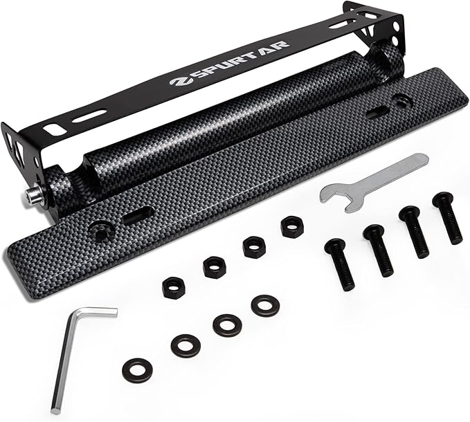 Spurtar License Plate Frames, Car License Plate Holder Auto Licence Plate Frame