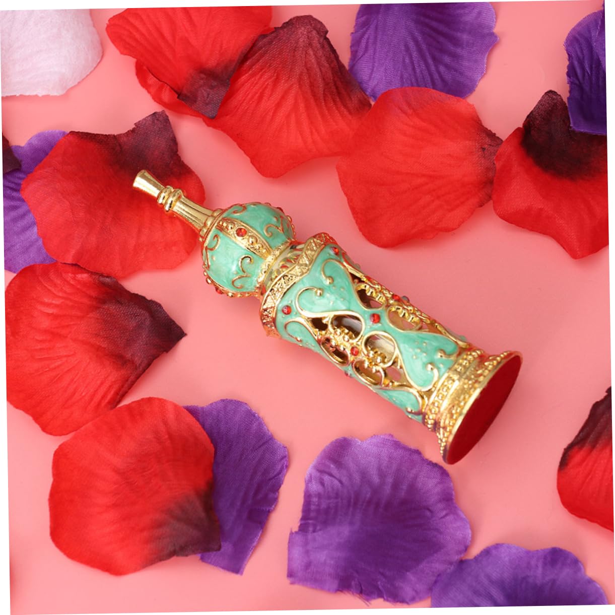 2pezzi Contenitori Per Essenziali in Vetro Bottiglie Profumo Decorative Vuote Profumo Ricaricabili Contenitori