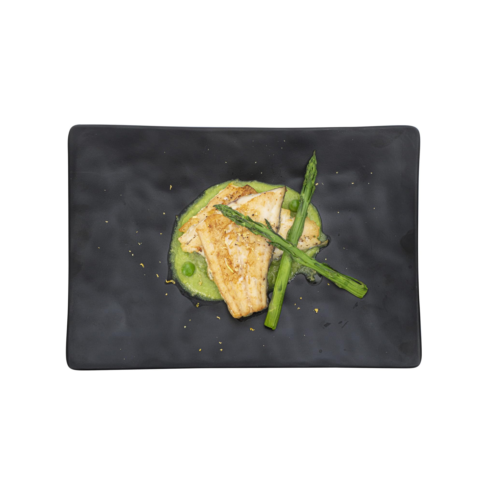 Restaurantware RWP0517B - Bandeja de melamina (rectangular, tamaño pequeño), melamina, medium