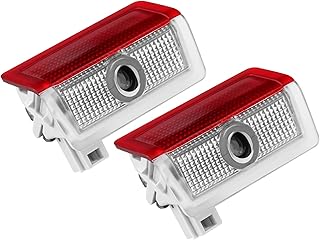 2 Pcs Non-Fading Door Light Logo, Projector Welcome Lamp Door Light Puddle Lights Kit Compatible with Accessories A B C E M G GL GLA GLC GLE GLS Class 4dr W205 W213 W176 W166 (A/C/E/GLA/GLC/GLE/GLS)