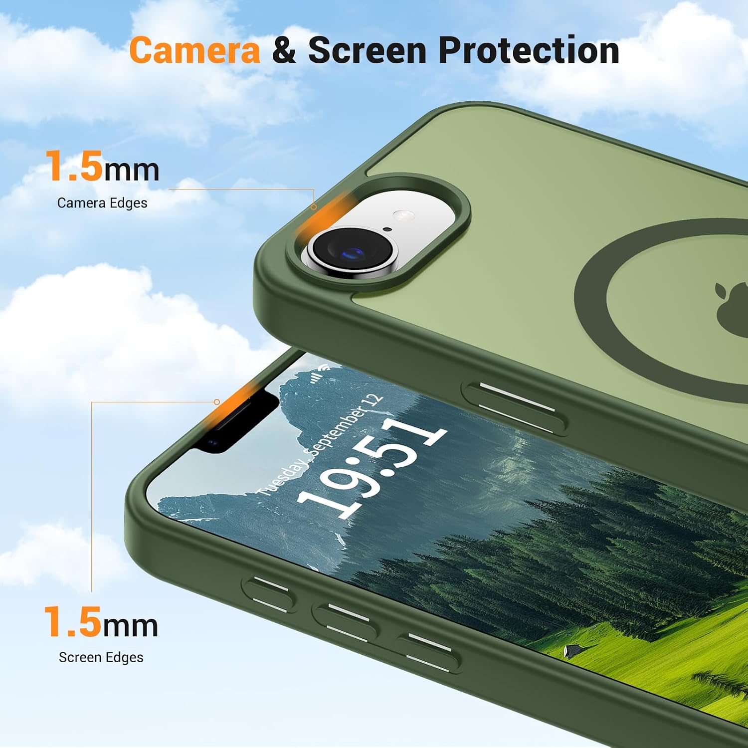  for iPhone 16e Case/iPhone 17e Case Cangling Green thumbnail