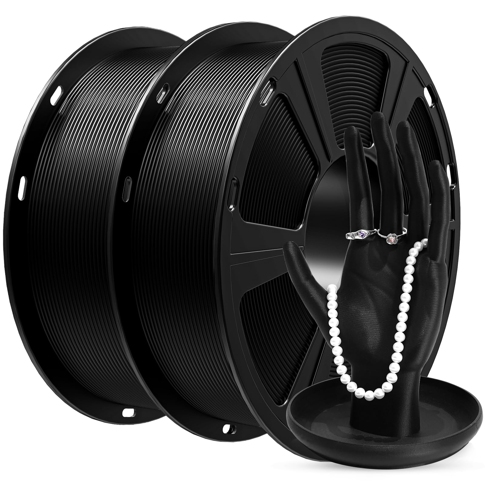 GEEETECH Filamento PLA 1.75mm Nuevo Negro