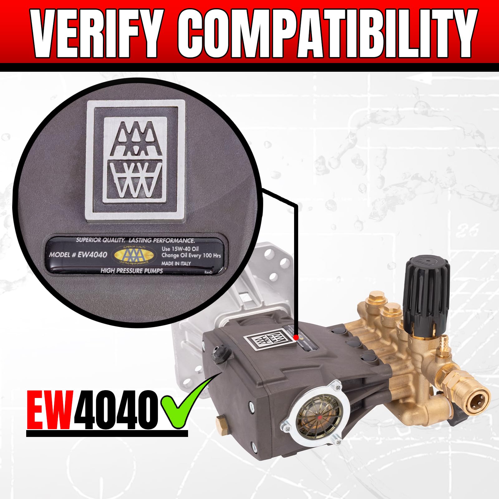 Amazon.com: 7109627 AAA Simpson Cleaning Check Valve Repair Kit
