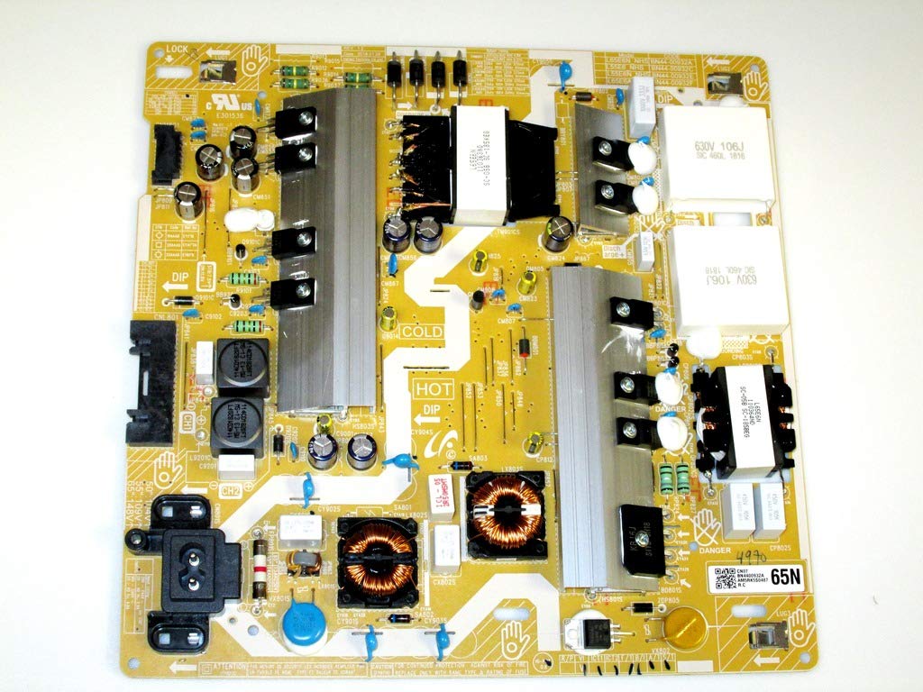 Samsung TV Power Supply Board BN44-00932M - Replacement For QN65Q60RAF, UN65RU8000F, UN65RU9000F Models