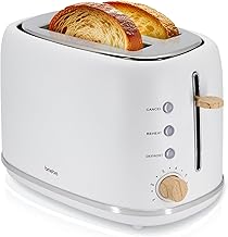 Sponsored You’re seeing this ad based on the product’s relevance to your search query.Learn more about this advertisement briebe Nordic Wide Slot Toaster, 2 Slice Toaster, 6 Roasting Levels, Reheat Function, Cancel, Reheat and Defrost, Crumb Drawer, Nordic Design, 870W, White