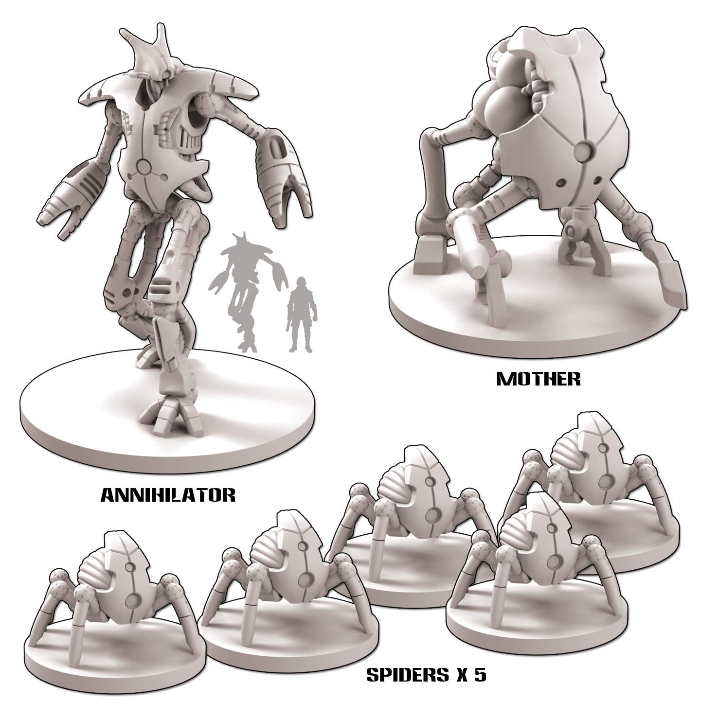 Battle Systems BSGCSE003 Core Space Purge Outbreak Expansion - 28mm Miniatures - Modular 3D Terrain