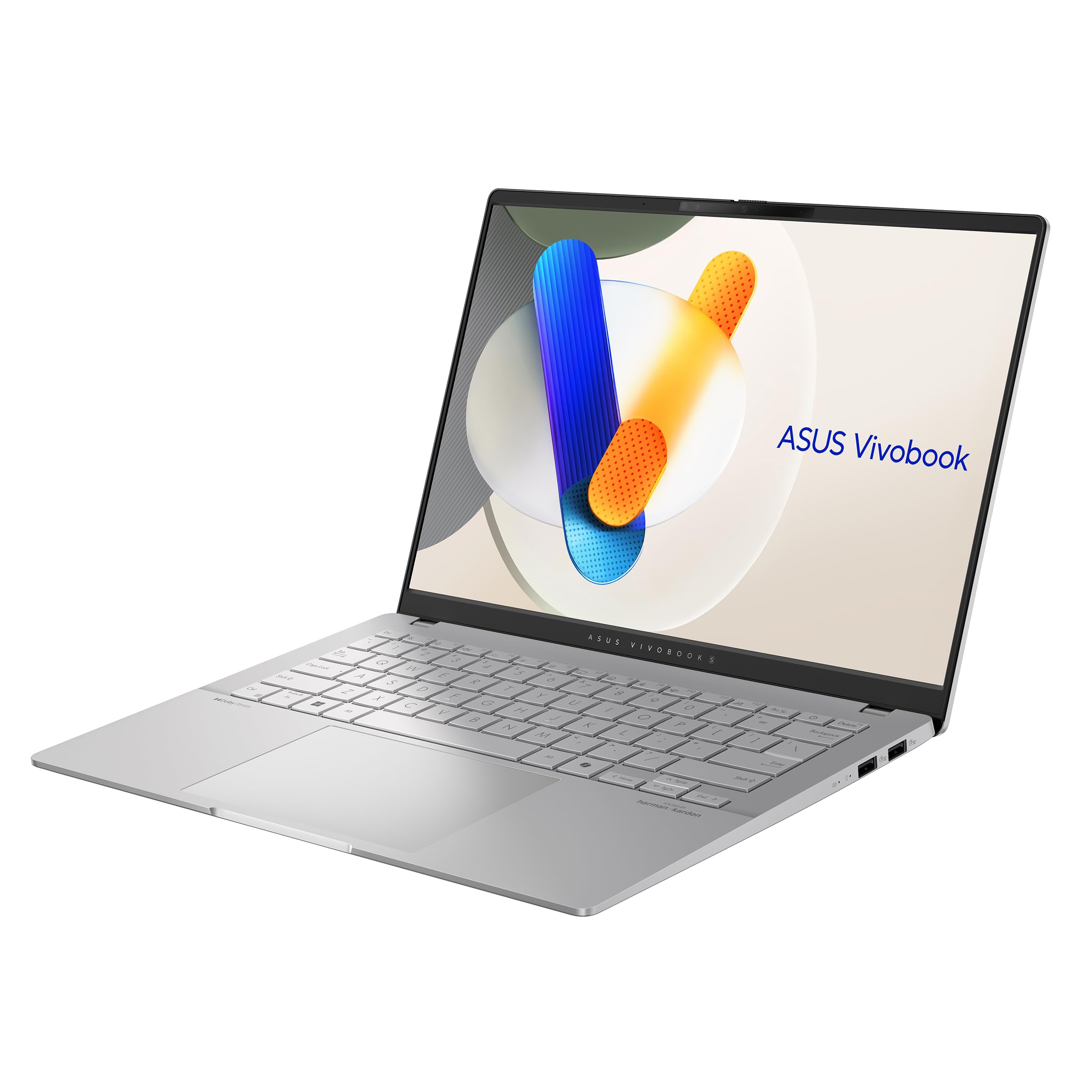 ASUS Vivobook S 14 M5406KA#B0DPG333XZ, Notebook in alluminio, Copilot+ PC, Monitor da 14" WUXGA OLED Glossy, 60Hz, AMD Ryzen AI 7 350, RAM 16GB, 512GB SSD, Windows 11 Home, Argento
