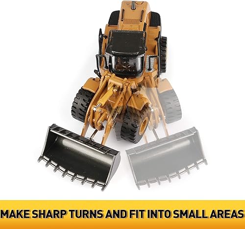 Vista 16 de Juguete de rodillo de carretera fundido a presión a escala 1/50, modelo de vehículos de construcción de metal para niños (rodillo de carretera)