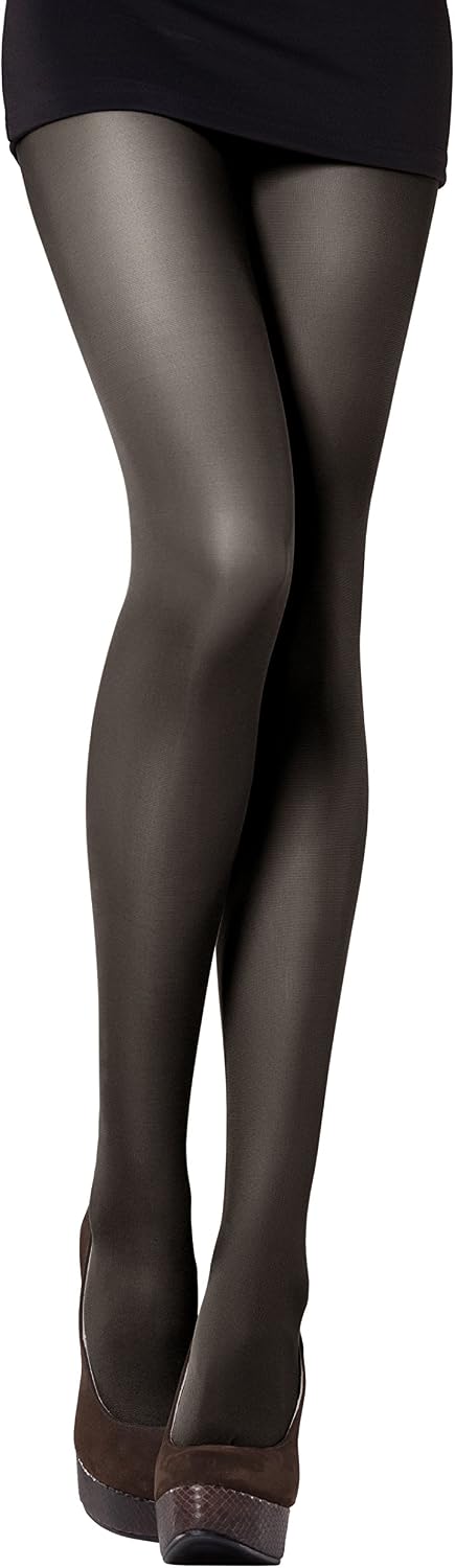 ITA-MED Sheer Pantyhose, Compression (20-22 mmHg) Black, Tall