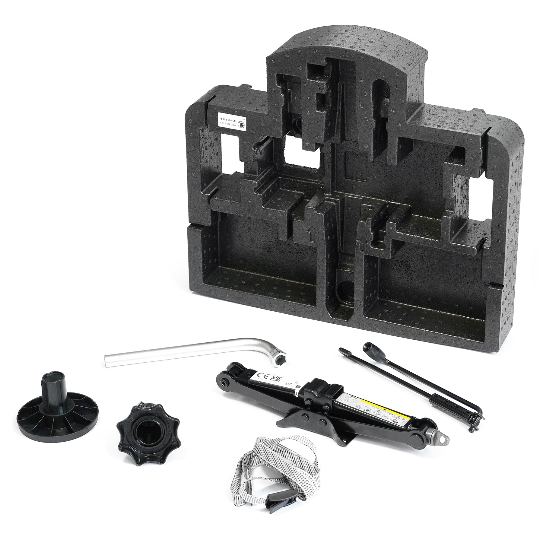 4588さま2066 Skoda 5E3093860B Werkzeug Ersatzrad Notrad Füllstück Wagenheber