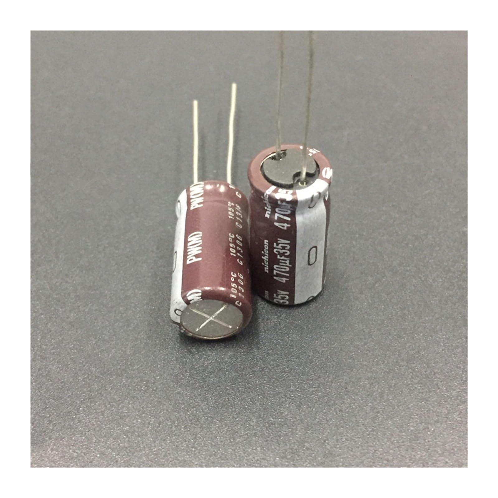 10 szt. 470uF 35V Series 10x20mm niska impedancja długa żywotność 35V470uF aluminiowy kondensator elektrolityczny