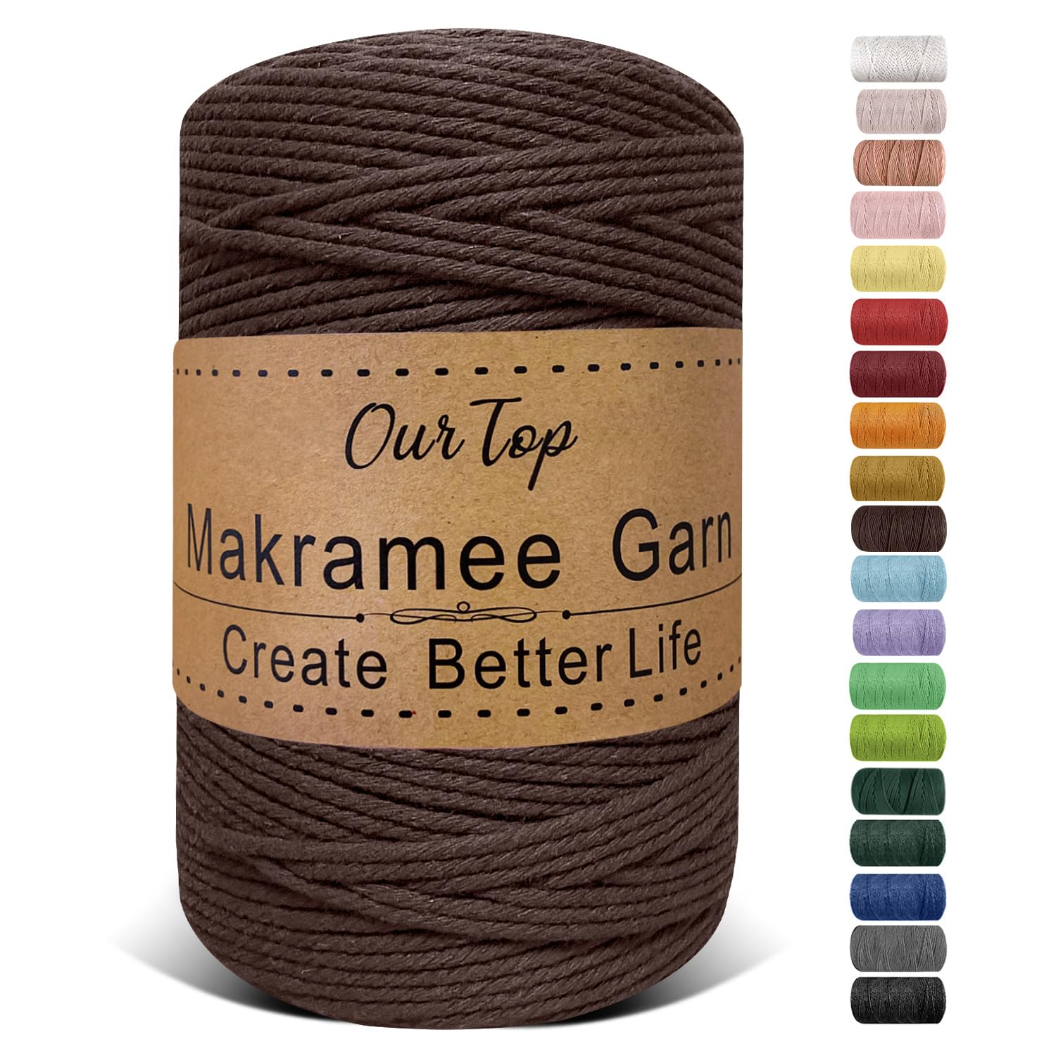 OurTop Premium Macrame Cord