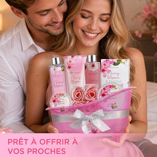BODY & EARTH Cofanetto Regalo Donna - 8 Pezzi Regalo Donna Compleanno - 7