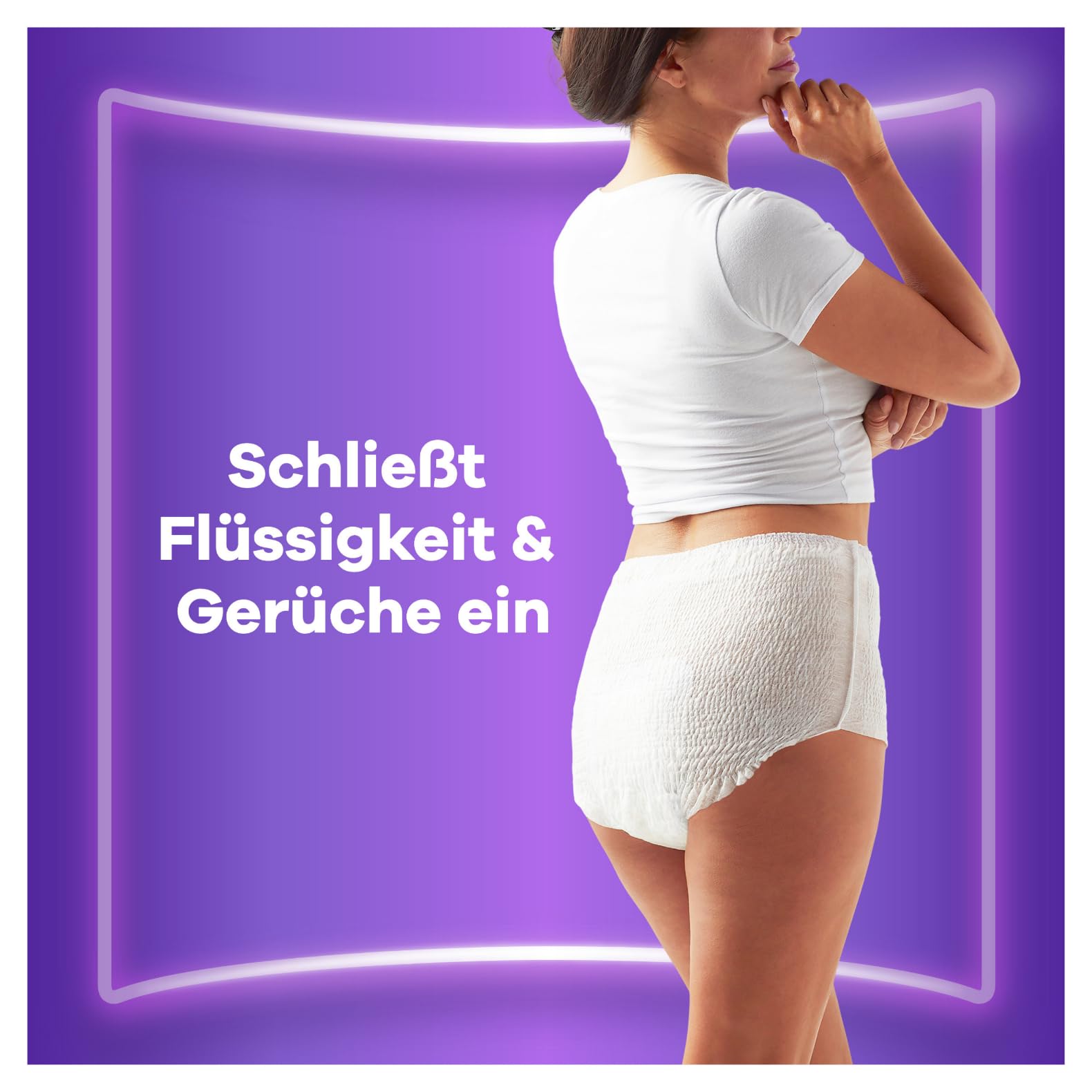 Always Discreet Inkontinenz-Höschen Plus Für Frauen, L, 32 Höschen, Verhindert Auslaufen Und Gerüche, Angenehm Und Kaum Spürbar