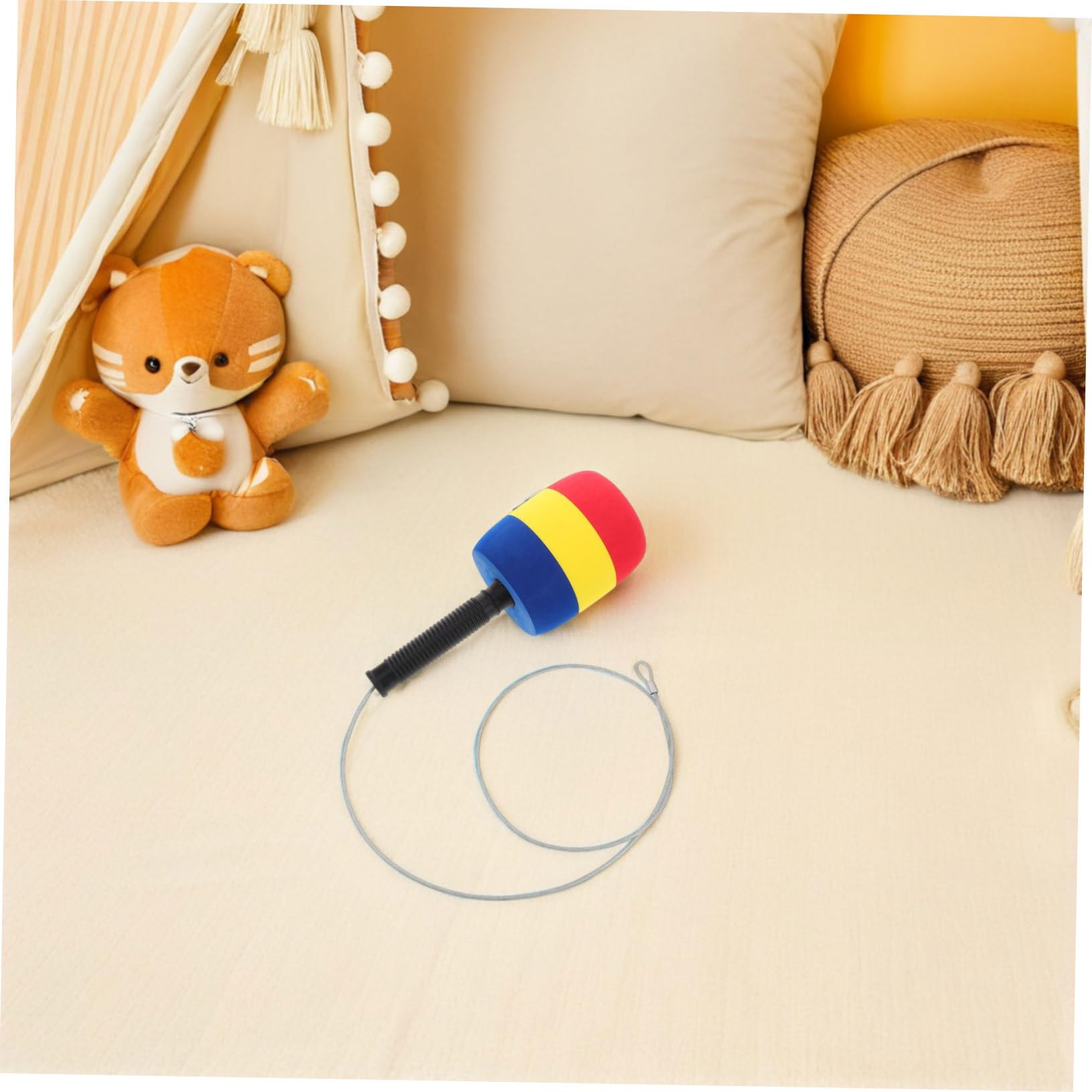 KOMBIUDA Gioco Martello di Spugna 2 Unitá per Bambini Materiali Sicuri e Design Ergonomico, per Feste per Bambini e attività Familiari