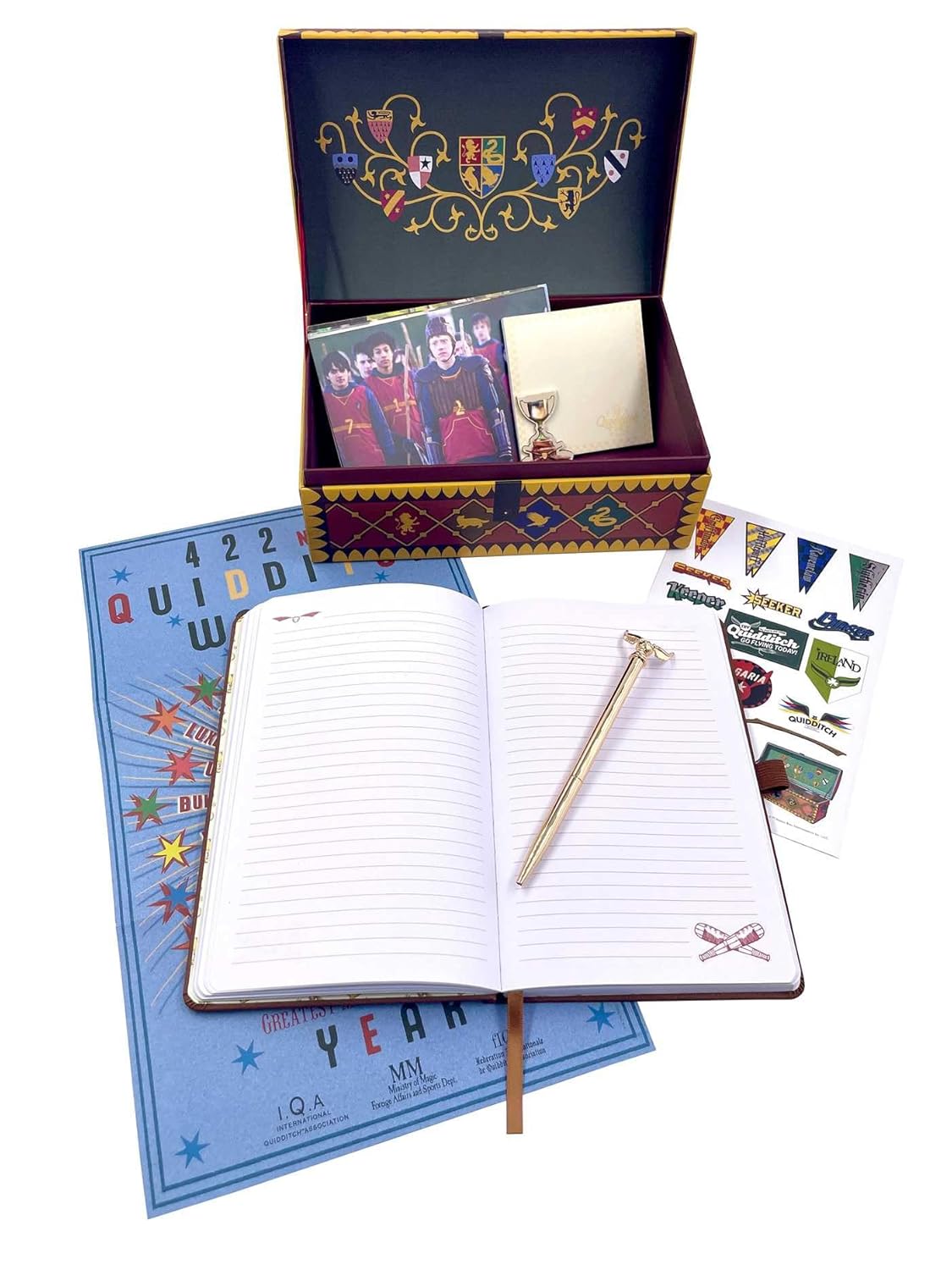 Harry Potter: Quidditch Gift Set      Hardcover – September 30, 2025
