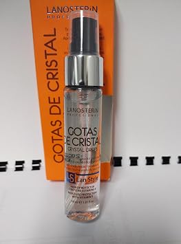 Tratamiento Reparador Gotas De Cristal X 30 ml, 0.25 Fl Oz Pack of 4, Orange