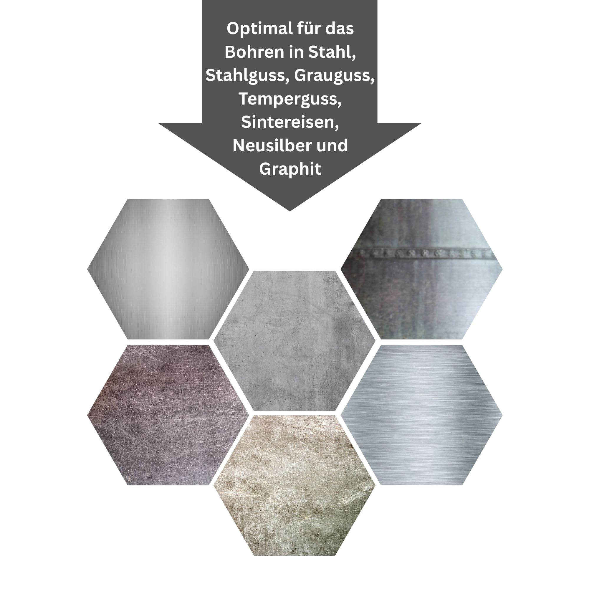 HSS Spiralbohrersatz Metallbohrer 170-tlg., DIN 338, TIN, 1-10 x 0,5 mm, im Metallkoffer