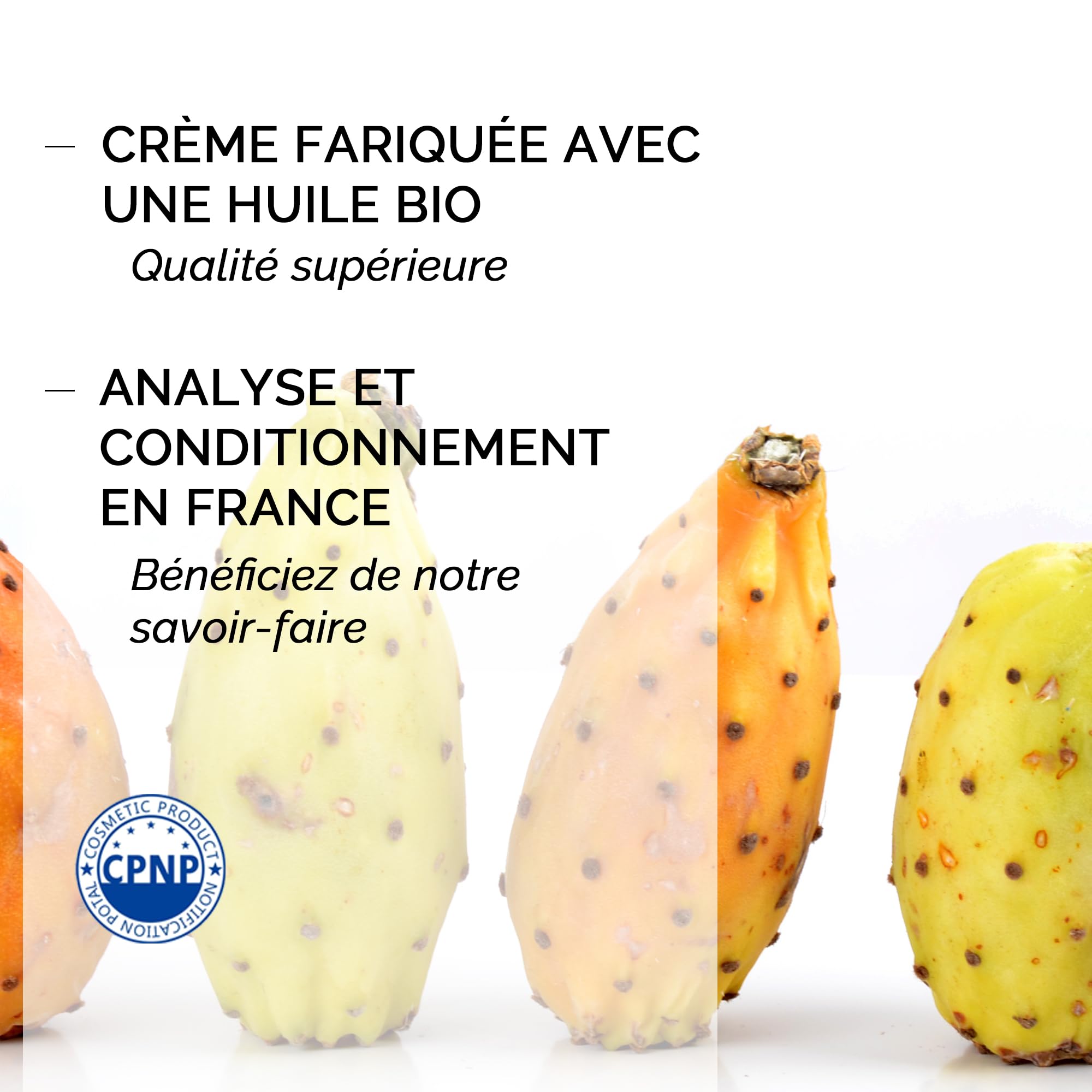 Crème Sublimante à l'Huile de Figue de Barbarie - Anti-âge et hydratant naturel – Peaux sensibles - 100ml
