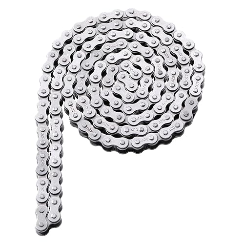 Miniatura 8 de KAMIER Cadena de rodillos de transmisión 420 102 para CRF50F XR80R KX65 KLX110 TTR110 50cc 70cc 90cc 110cc 125cc SSR TaoTao Coolster Baja Ice Bear