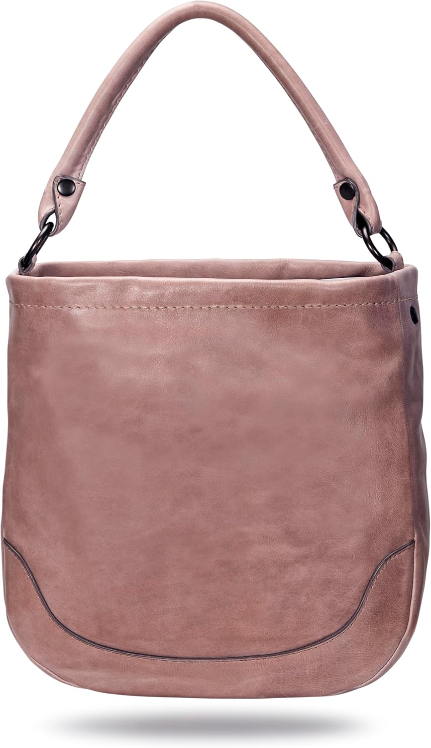 Frye Women's Melissa Hobo Handbag, Stylish Bag with Adjustable Strap & Pockets