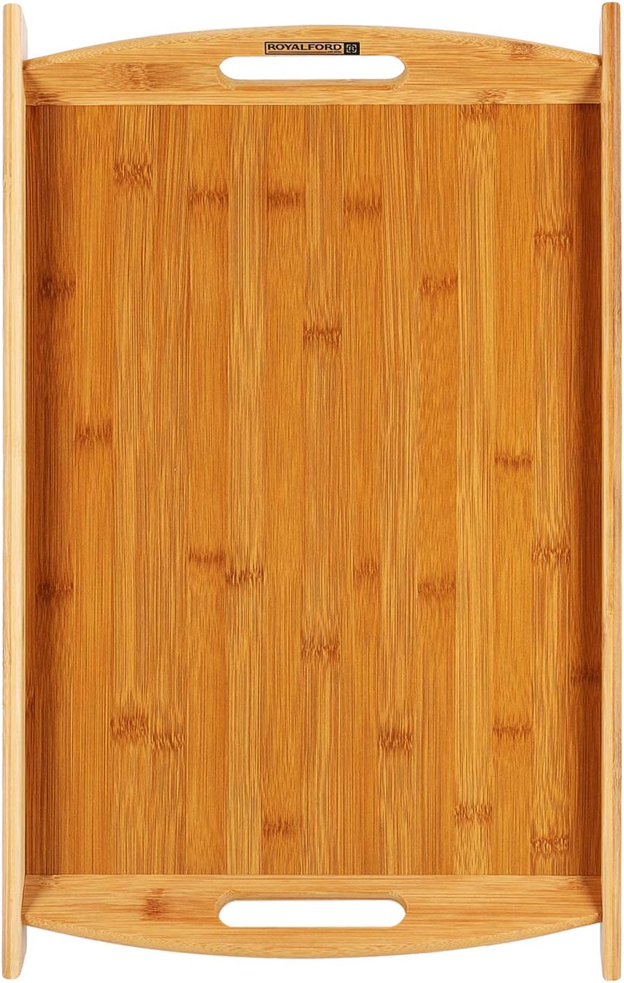 Royalford RF9680 Bamboo Tray Serving Platters/Breakfast Tray