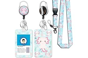 Cute Axolotl Lanyard: The Perfect Accessory for Any Axolotl Lover