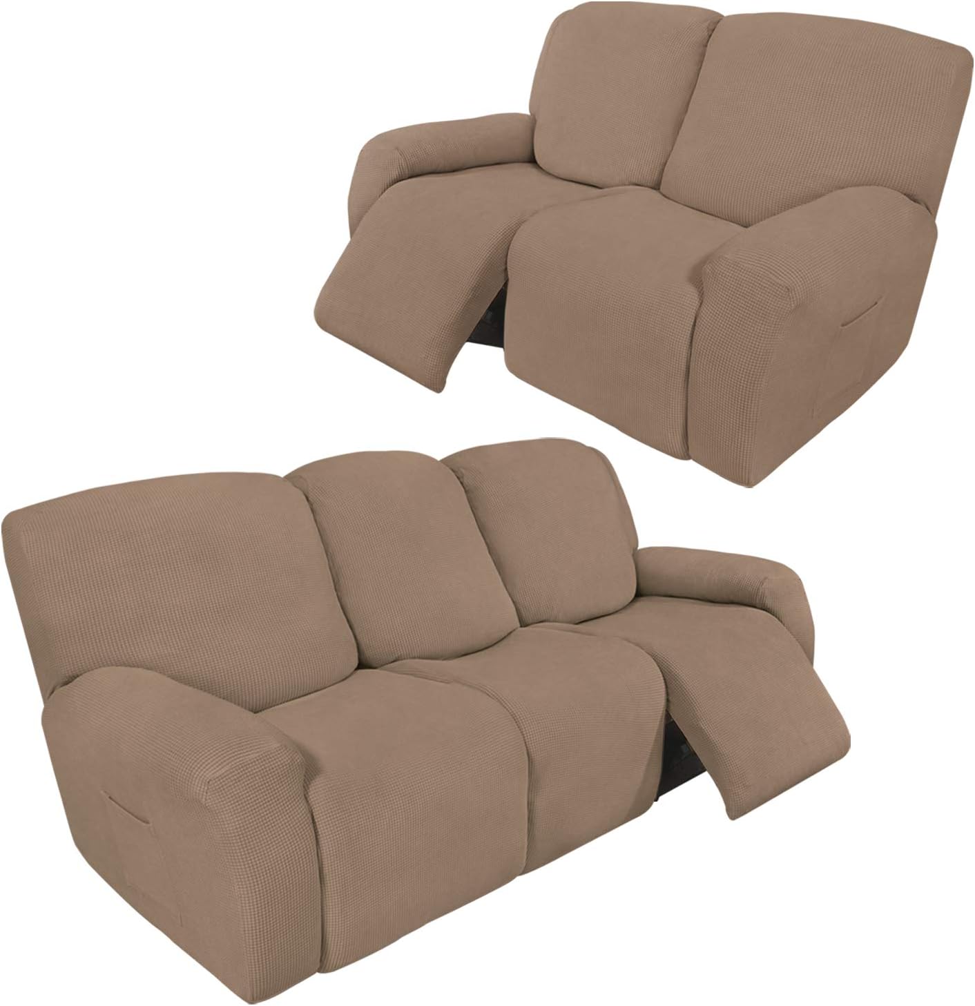 Easy-Going Recliner loveseat slipcover Bundles Recliner Sofa slipcover