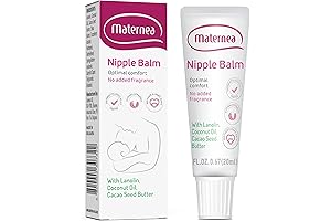 Nipple Balm Enriched with Coconut Oil for Enhanced Breastfeeding Comfort