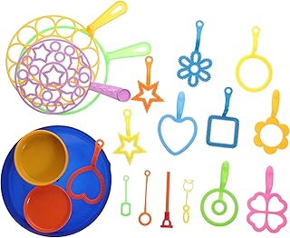 TOYANDONA 20pcs Bubble Tool Set Giant Bubble Wands Toy Bubble Toys Bubble Maker Toys Summer Toys Kids Outdoor Playset Bulk Kids Gifts Children Bubble Wand Outdoor Toys Bubble Wands Set Baby