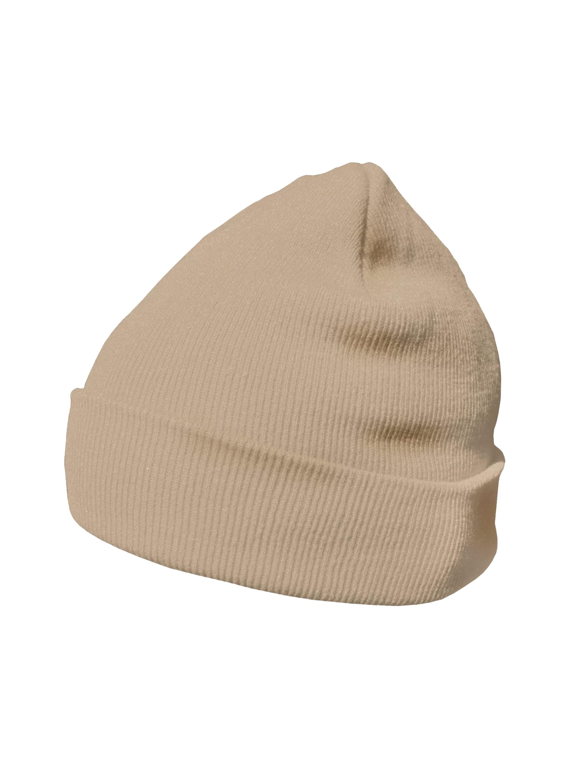 Dondon Men's Beige Beanie Hat Beanie Hats For Wo Winter Hat Classical Design
