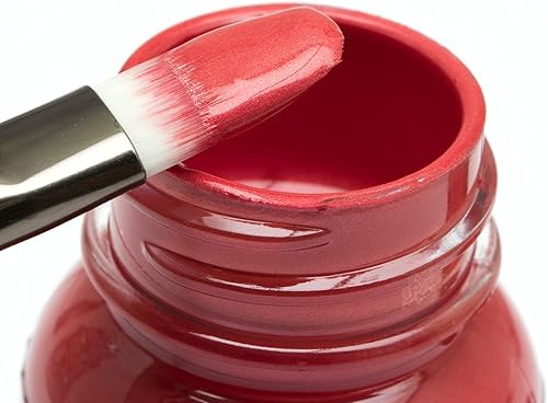 Miniatura 5 de Angelus Pintura de cuero nacarado, pintura personalizable para tenis, zapatos, chaquetas, cuero y más, kit completo