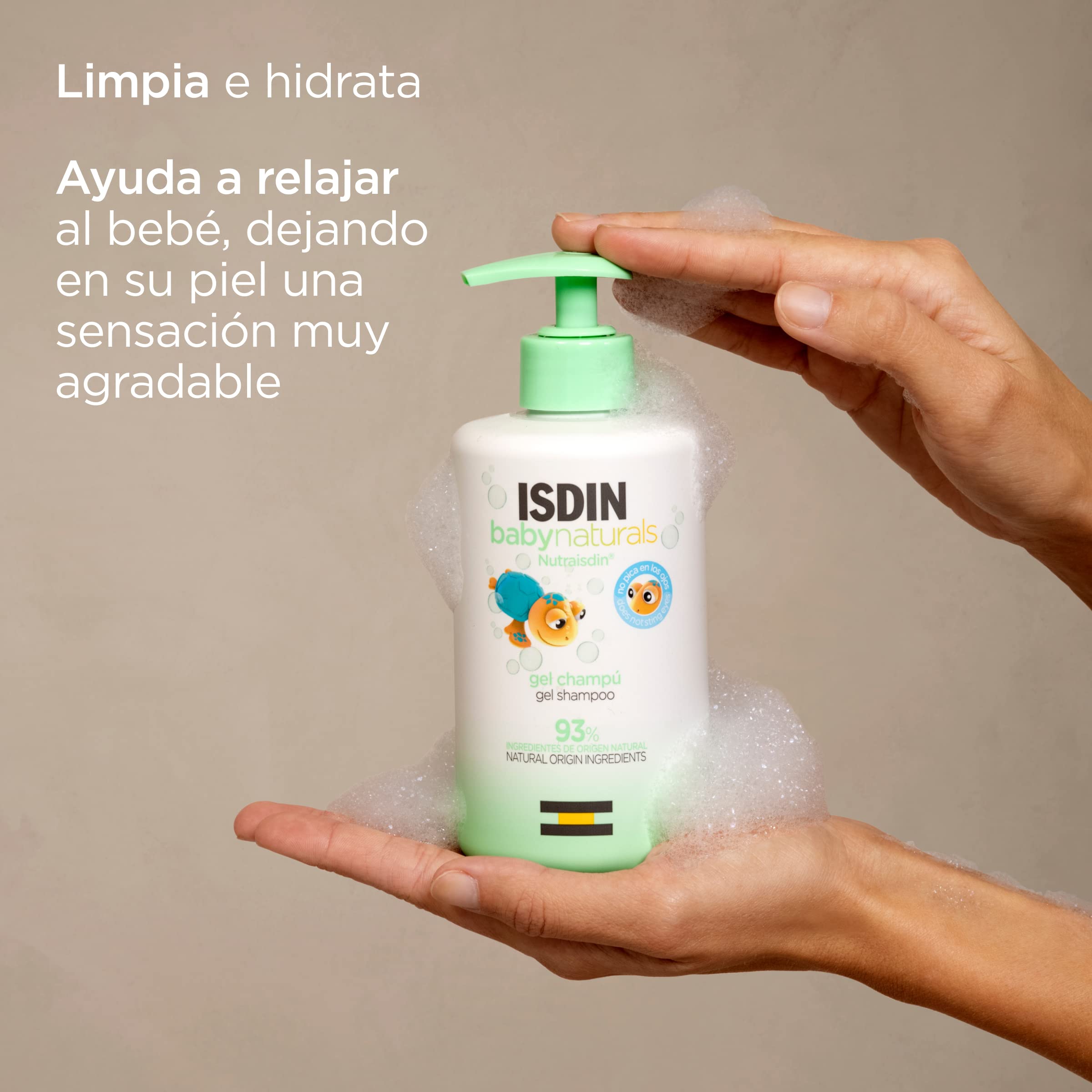 NutraISDIN Baby Naturals Gel Champú para Bebé