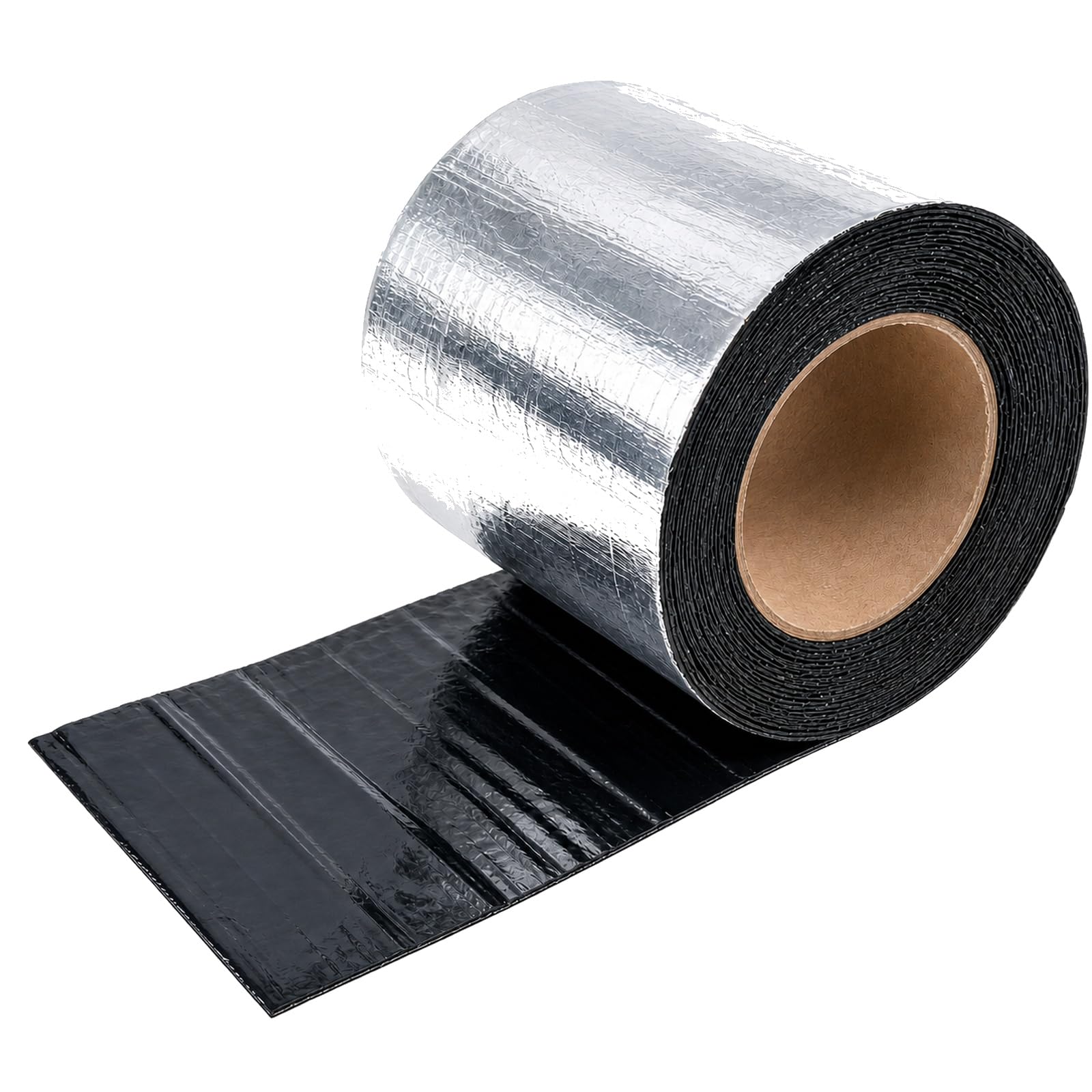 Autoadhesivas Tejas De Techo,Cinta de Aluminio Impermeable,Cinta con Extra Adhesión de Aluminio,Banda autoadhesiva bituminosa,Retardante de Llama,para reparación de techos y tejados