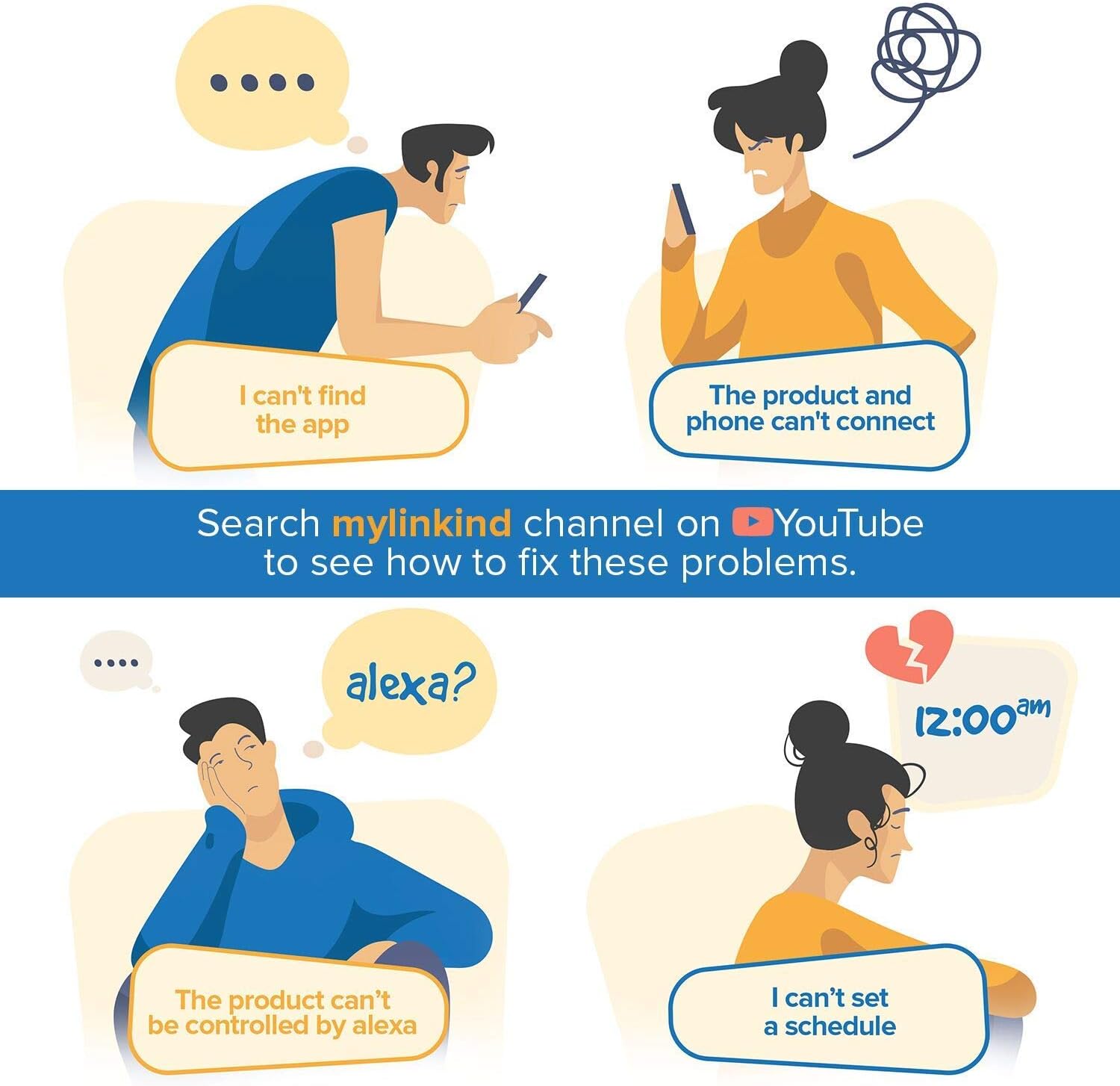 Cheapest 🛒 Linkind Smart Bulbs Dimmable, WiFi Led Light Bulbs Work with Alexa, 2700K-6500K 60W Equivalent Smart WiFi Bulb, No Hub Required A19 E26 800LM Soft White to Daylight Led Bulb, 2 Pack