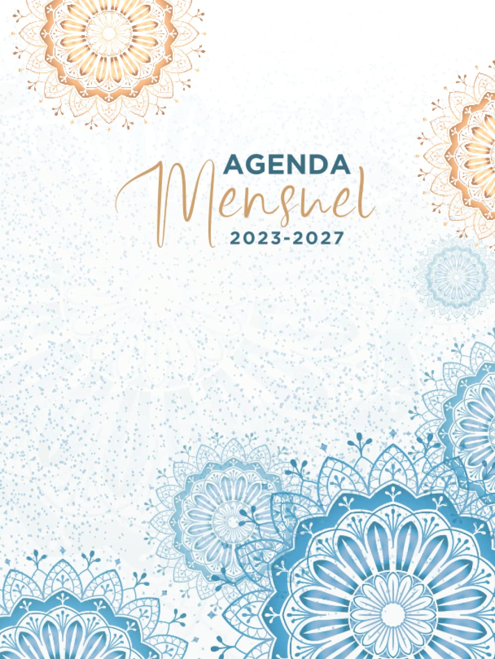 Agenda 5 ans 2023-2027 grand format A4 idéal pour organiser la vie de famille